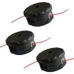 String Trimmer Head for Echo Speed-Feed 400 SRM225 SRM230 SRM210 SRM2100 Weed Eater PAS210 PAS225 PAS230 PAS260 Shindaiwa T235 T344 C344 T254 C254 Trimmer Bump Feed 3 Pack