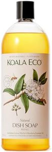 Koala Eco Natural Lemon Myrtle and Mandarin Dish Soap, Refill, 1 L