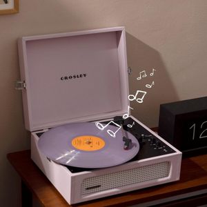 Crosley Voyager Bluetooth Turntable – Amethyst