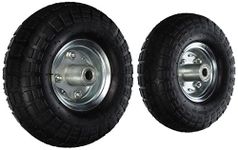 2 NEW 10" AIR Tires Wheels 5/8"