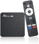 Android TV Box 14.0,Android Box 4K HDR10 2GB RAM 16GB ROM RK3518 Quad Core, 2.4G /5G dual-band WIFI Bluetooth 5.0, Ethernet 10/100M TV Box Android