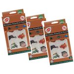 RunBugz Mosquito Repellent Patches For Kids - 30 Patches - Pack of 3 - Deet-Free - Waterproof - Natural
