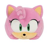 Club Mocchi Mocchi Sonic the Hedgehog Amy Mega Plush Toy - 15 Inch - Collectible Sonic Toys for Ages 3+ Years Old