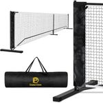 DULCE DOM Pickleball Nets Portable Outdoor, 22 FT Pickleball Net USAPA Regulation Size, Pickle Ball Game Net System with Carrying Bag for Driveway Backyards