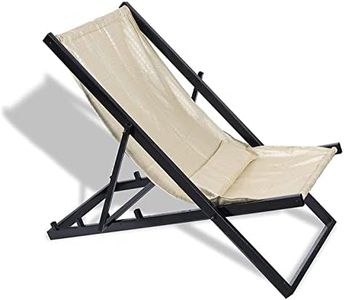 AVVIC MART Relax Recliner Comfort Folding Chair for Indoor, Outdoor, Home, Beach, Garden, Lounge, Camping, Deck Chair (Multicolour) Peck of 1 Pcs