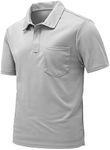 Rdruko Men's Polo Shirt Quick Dry S