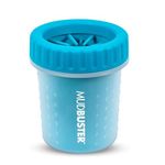 Dexas MudBuster Portable Dog Paw Cleaner, Small, Blue