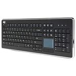 ADESSO WKB-4400UB SLIMTOUCH 4400 - WIRELESS DESKTOP TOUCHPAD KEYBOARD