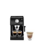 DeLonghi Ecp31.21|Pump Espresso Coffee Machine|Espresso, Cappuccino, Latte & More Recipe Options|15 Bar Pressure|1100 W|Free Demo & Installation (Black)