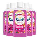 Surf Passion Bloom Concentrated Disinfectant All-Purpose Cleaner Long Lasting Fruity and Tropical Fragrance with Natural Oils Cleans Multiple Surface, 240ml (Tropical Lilly, Pack of 5)