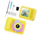 Kids Camera 32GB with 48MP Photos 1080P Video 8X Magnification Floating Design for Pool Beach Snow Adventures Underwater Camera for Kids