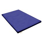 Implay® Soft Play Gym Mat - Crash Mat - Exercise Mat - 610gsm PVC/High Density Foam - Blue - Green - Pink - Red - Yellow - 150cm x 90cm x 5cm (Blue)