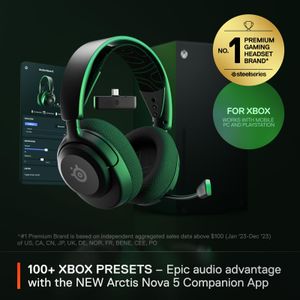 SteelSeries Arctis Nova 5X Wireless Gaming Headset for Xbox