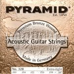 Pyramid Acoustic Guitar "Premium Bronze", medium