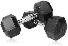 Kingkong Fitness Premium Rubber Hex Dumbbells 2 x 10 Kg