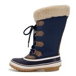 JBU by Jambu Women's Stormgate Snow Boot, Navy, 5.5 UK