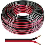 BLP (RB 21) 50 Meter Speaker Cable Wire Vehicles Home Stereo HiFi Audio 24 Gauge - Red