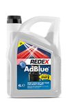 Redex AdBlue Additive 4L, AdBlue With Easy-Pour Spout, Reduces NOX Emissions, Quick & Easy Filling, Keep Spare In Boot, Premium Quality AdBlue Diesel Exhaust Fluid, No-Spill Bottle, 4 Litres