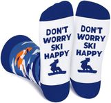 Funny Ski Socks for Men Women Teena