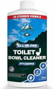 RV Toilet Cleaner - Powerful Stain Remover and Odor Eliminator for RVs and Campers, Safe Non-Acid Formula for Tanks, Sensors, and Toilets, Made in USA, Essential RV Cleaning