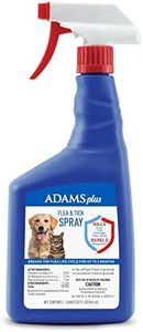 Adams Plus Flea & Tick Spray with Precor | Kills Adult Fleas, Flea Eggs, Flea Larvae, Ticks, and Repels Mosquitoes For Up To 2 Weeks | Controls Flea Reinfestation For Up To 2 Months | 32 Oz