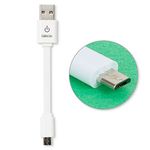 CableLinx Micro to USB Charge Cable for Android, Samsung, Windows, MP3, Camera and More - (White)