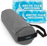 Vive Cooling Lumbar Support Pillow for Chair & Car - Back Pressure Relief Seat Cushion for Office or Gaming - Soft Memory Foam Bolster Helpful for Sciatica, Pregnancy, Elderly, Truckers, Desk Jobs