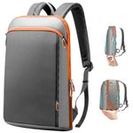 ZINZ Super Slim and Expandable 15 15.6 16 Inch Laptop Backpack Anti Theft Business Travel Notebook Bag with USB,Multipurpose Large Capacity Daypack College School Book Bag for Men&Women,G01OG01