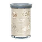 Yankee Candle Signature Scented Candle | Warm Cashmere Large Tumbler Candle with Double Wicks | Soy Wax Blend Long Burning Candle | Perfect Gifts for Women