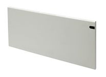 Adax Neo Electric Panel Heater/Convector Radiator With Timer, Thermostat, Modern, Slimline, Wall Mounted, White, 2000W