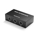 DigitalLife 2i/1o MIDI Merge Box - 5-Pin MIDI Interface, MERGE-II