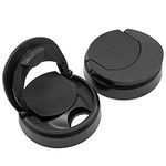 Flip Top to-Go Lid Compatible with Magic Bullet Blender Accessories & Replacement Part (2 Pack, Black)