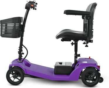 Discover Mobility Pilot 2026 Portable Mobility Scooter, 4mph, 136kg, Purple