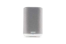 Denon Home 150 Wireless Speaker, Smart Speaker with Bluetooth, WiFi, Works With AirPlay 2, Google Assistant/Siri/Features Alexa Built-In, Music Streaming, HEOS Built-in for Multiroom - White