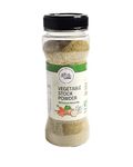 Aga's Wholesome Vegetable Stock Powder 100g, Low Sodium & MSG Free, All Natural Vegetable Bullion, All Purpose Seasoning, Vegan Gluten Free Non-Irradiated GMO Free