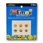 Emoji Home Button Charm - Six Designs - Set #1