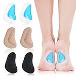 3 Pairs Arch Support Shoe Insoles, Plantar Fasciitis Gel Arch Support Insoles Pads, Orthopedic Flat Feet Orthotic Insoles Heel Inserts Cushion Pads, Arch Support Cushions for Foot Pain and Adhesive