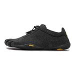 Vibram Women's FiveFingers KSO ECO Wool Shoe, Grey/Black, 7-7.5