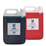 2x5L Atomic Ice Slush Syrup. 5L Raspberry, 5L Strawberry Making 351 cups at 1+6 mix ratio Reduced sugar (less than 5%) All natural flavours No Azo colours Suitable for Vegans