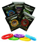 LeevMe Eva Anti Mosquito Bracelet for 10 days use, DEET free (Pack of 5 for 50 days)