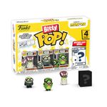 Funko Bitty Pop!: Minions Mini Collectible Toys 4-Pack - Frankenbob, Bride Kevin, Creature Mel, & Mystery Chase Figure (Styles May Vary)