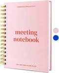 Meeting Notebook for Work - 100+ Me