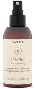 Aveda Chakra 4 Balancing Pure-Fume Mist: Heart | Body & Room Spray | Balances Power Chakra | With Sandalwood, Organic Mandarin & Palmarosa, 3.4 Fl Oz