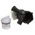 Paxanpax PLD1745 Washing Machine Drain Pump Base & Filter Housing Fits Bosch WAE, WAN, WLG; Siemens WM12, WM14