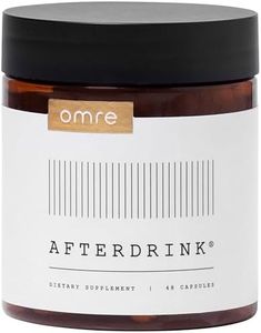 AfterDrink Restore Pills with Milk Thistle, DHM, Vitamin B, Ginger & Herbal Extracts - Pre & Post Drinking Supplement with Liver Support for Better Mornings - Made in USA (48 Caps)