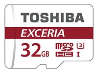 Toshiba EXCERIA 32 GB microSDHC - Class 10/UHS-I (U3) - 90 MB/s Read1 Pack - Blister