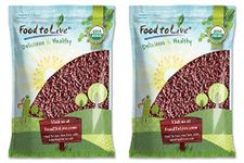 Organic Red Kidney Beans, 20 Pounds - Non-GMO, Dry, Raw, Sproutable, Vegan, Kosher, Bulk