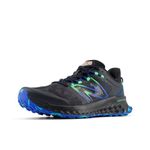 New Balance Men's Fresh Foam Garoé V1 Trail Running Shoe, Phantom/Blue Oasis/Lime Leaf, 8 XW