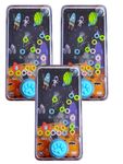 TERA 13 Water Game for Boys Space Theme Ring Toss Water Game for Kids Water Bubble Ring Toss Anxiety Toys Aqua Toys Travel Family Games Ideal Gift for Kids Boys and Girls Kids (3 pcs)