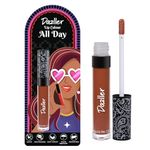 Dazller All Day Lipcolour | Ultra-intense matte | Light-weight | Liquid Lipstick for Women | Smudge-proof + Non-transfer | Up to 8hr stay | (DLC043 - Fruitcake), 6g